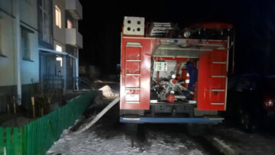 Photo of В Витебском районе спасатель в неслужебное время спас при пожаре соседа