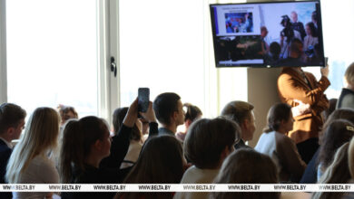 Photo of Cosmonaut shares impressions from outer space with Belarusian State University students