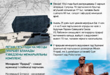 Photo of Да 80-годдзя вызвалення Беларусі. Мемарыяльны комплекс «Прарыў»