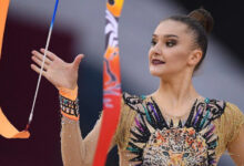 Photo of Belarusian Harnasko wins Ribbon event at RG World Cup in Greece