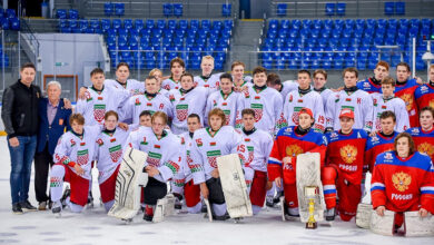 Photo of Юношеская сборная Беларуси по хоккею вышла в полуфинал Кубка чемпионов U17 3