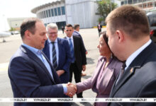 Photo of Golovchenko’s official visit to Venezuela over