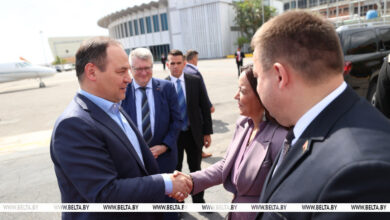 Photo of Golovchenko’s official visit to Venezuela over