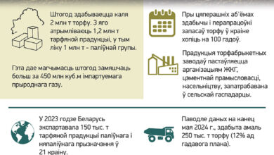 Photo of Карысныя выкапні. Здабыча торфу