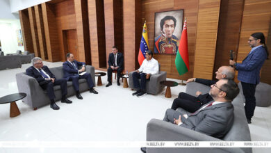 Photo of Belarus’ PM meets with Venezuelan president