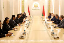 Photo of Meeting with Indonesian MPs in Belarus Parliament