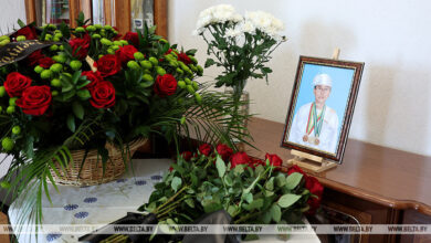 Photo of Book of condolence opened for Myint Swe in Minsk