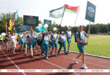 Photo of Спартакіяда для беларускіх СМІ праходзіць у «Стайках»