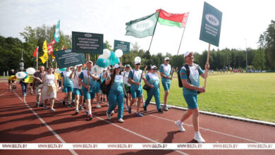 Photo of Спартакіяда для беларускіх СМІ праходзіць у «Стайках»