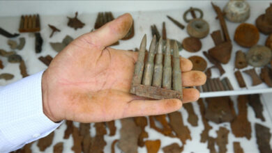 Photo of Ottoman-Russian War artifacts unearthed in eastern Türkiye shed light on region’s wartime history
