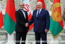 Photo of Belarus-Iran summit in Minsk