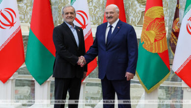 Photo of Belarus-Iran summit in Minsk